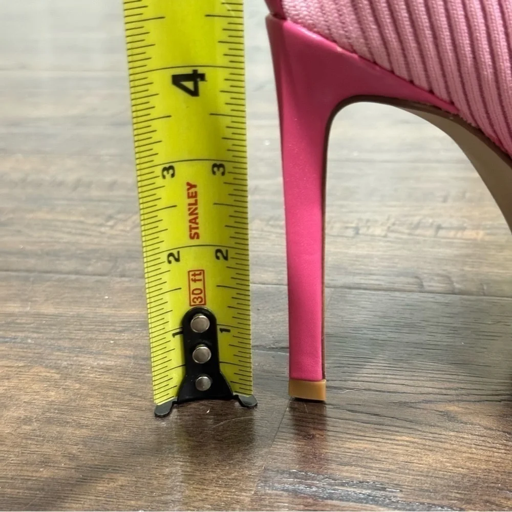Steve Madden Dianne Pink Ombré Knit‎ Stiletto Boot Size 8 Women